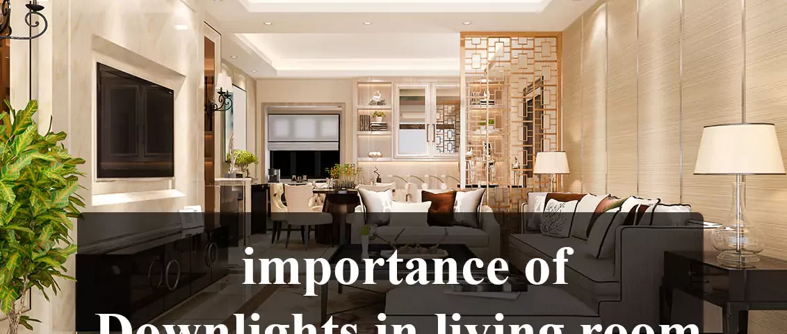 downlight importance - downlight living room