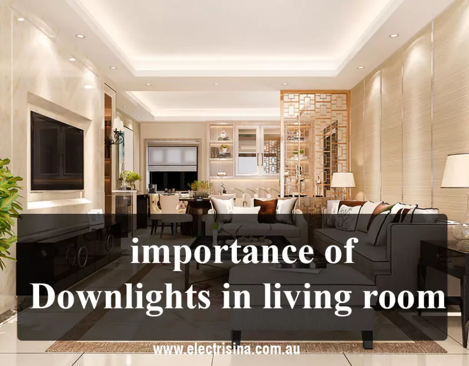 downlight importance - downlight living room