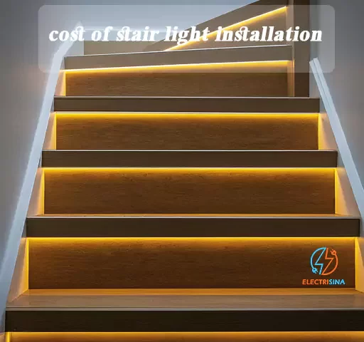 cost of stair lighting installation