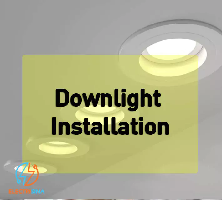 down light installation